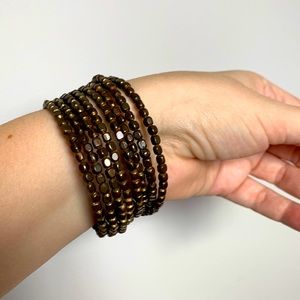 Brass bracelet Vintage JCrew circa 2010